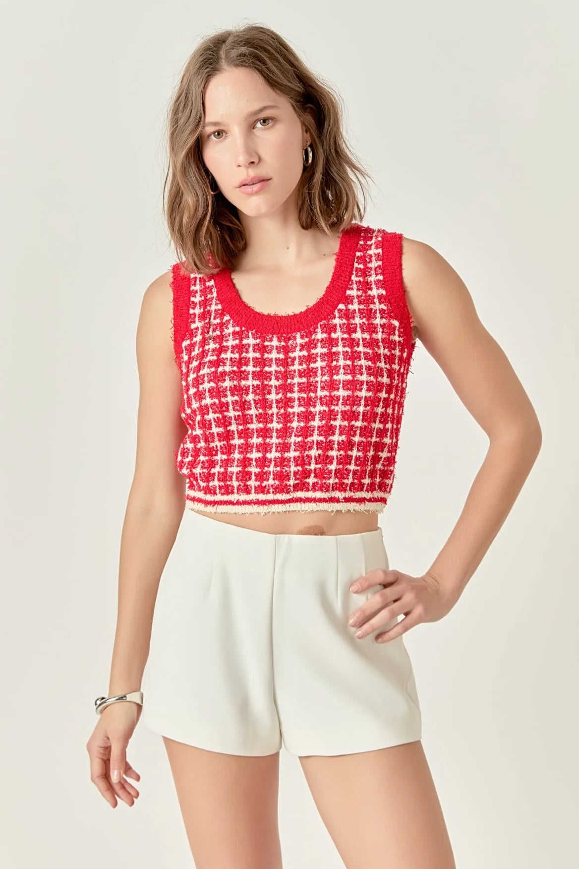 Endless Rose Knit Crop Top