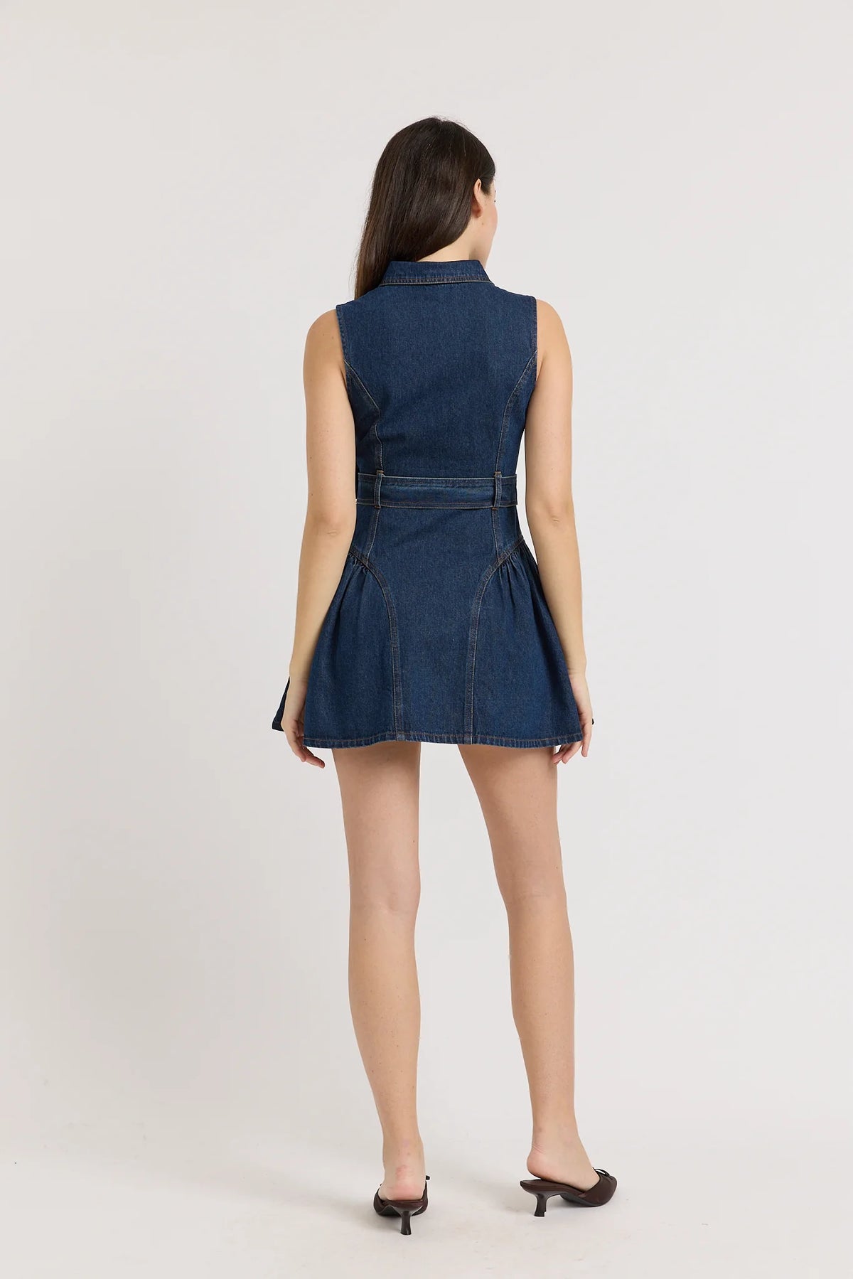 En Saison Sleeveless Mini Dress