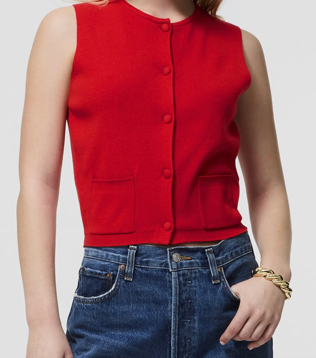 French Connection Cosysoft Knit Vest
