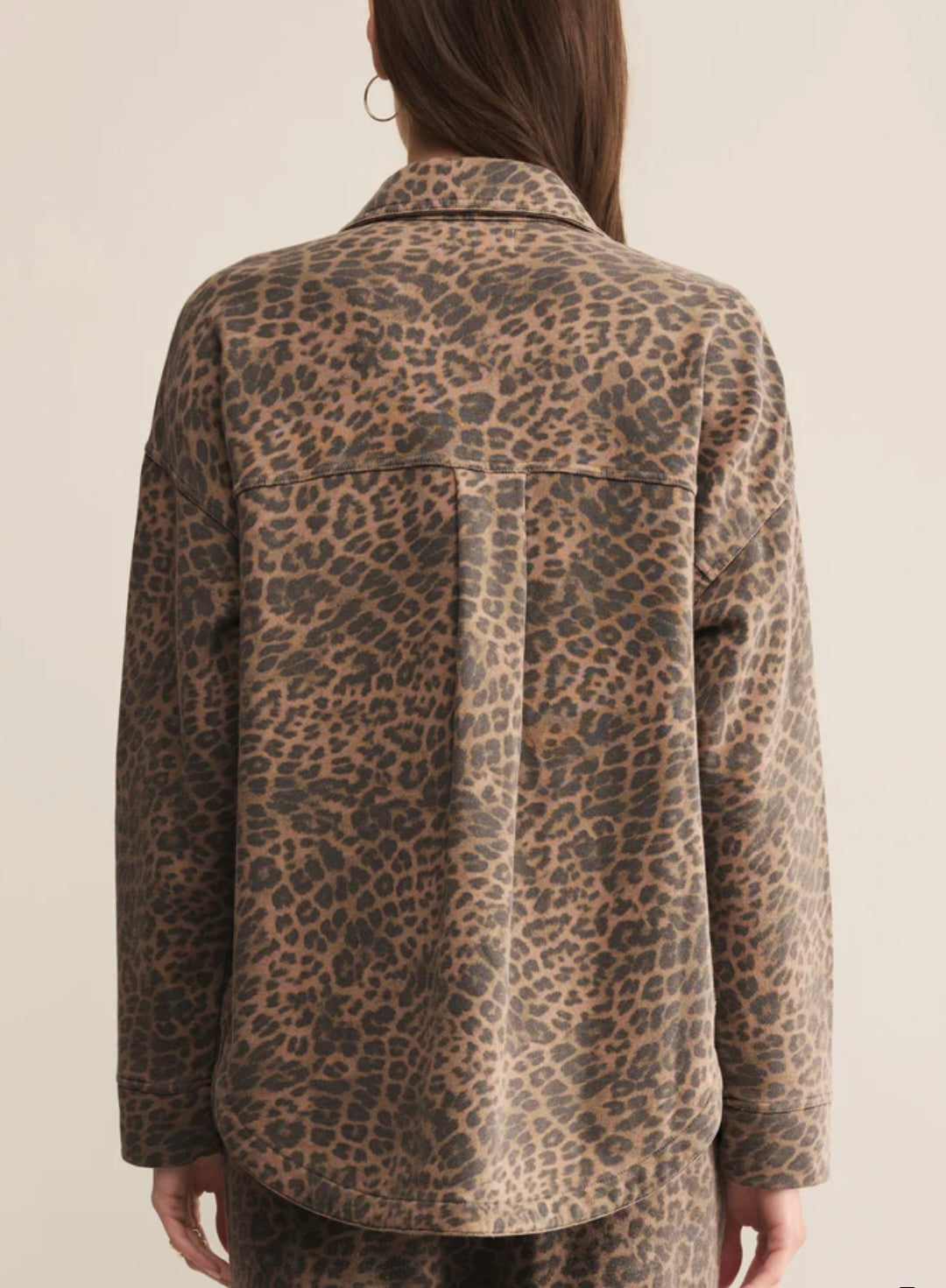 Z Supply All Day Leopard Jacket