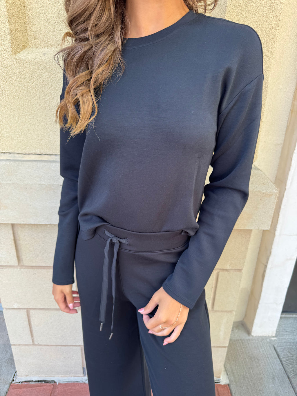Spanx Air Essen LS side Slit Top