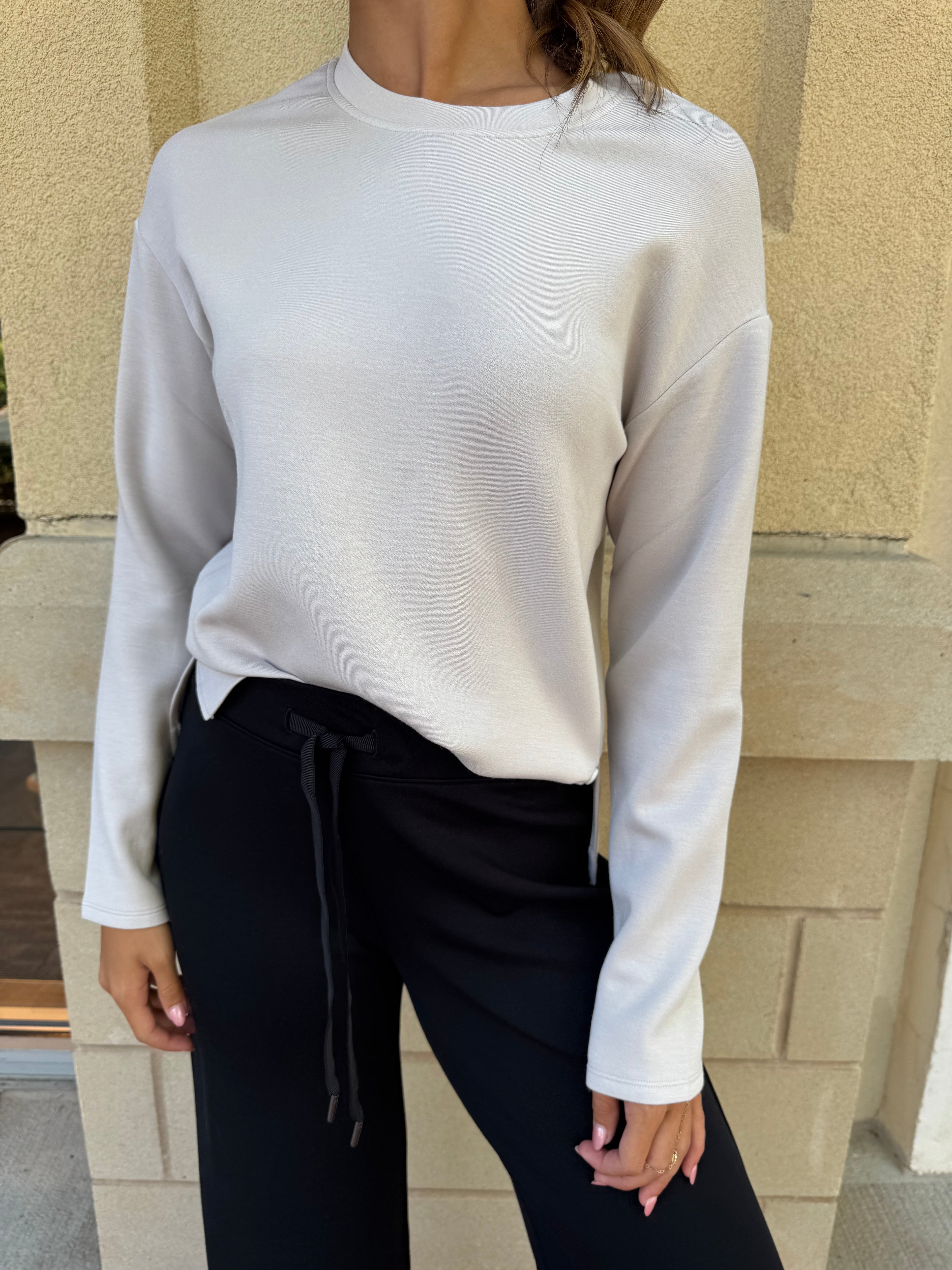 Spanx Air Essen LS side Slit Top