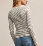 Z Supply Stella Stripe Henley