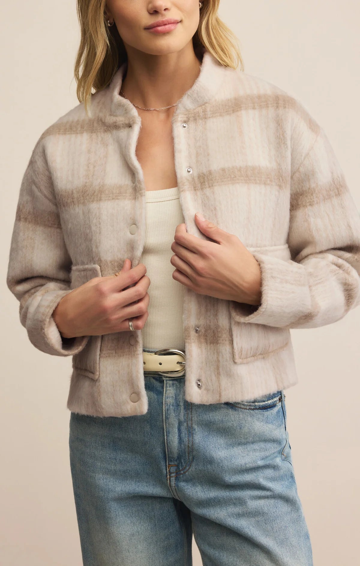 Z Supply Cambridge Plaid Jacket