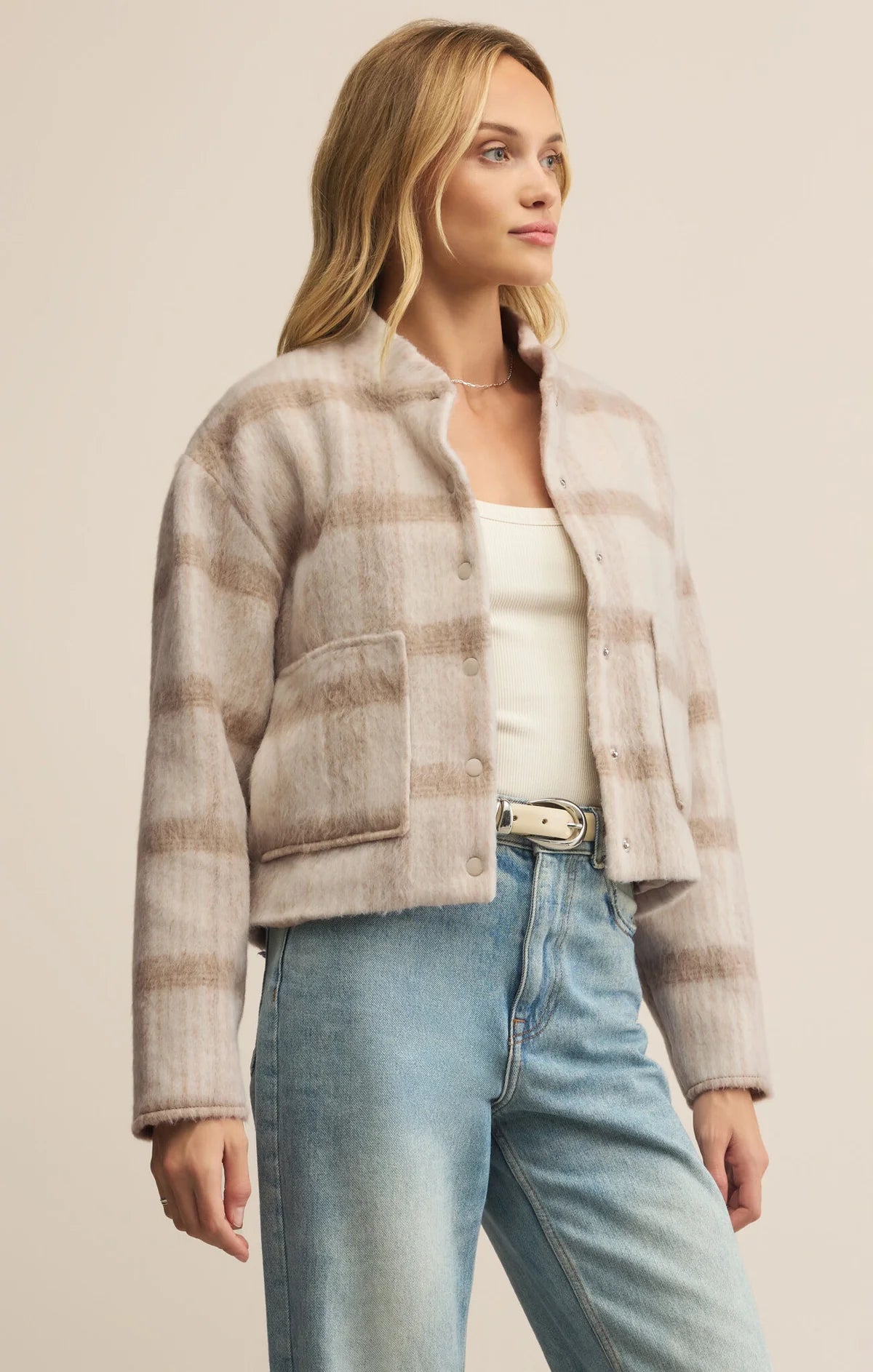 Z Supply Cambridge Plaid Jacket