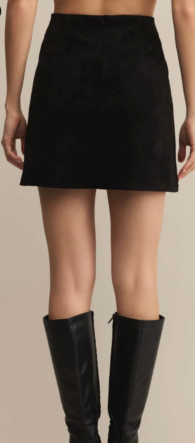 Z Supply Ciera Suede Mini Skort