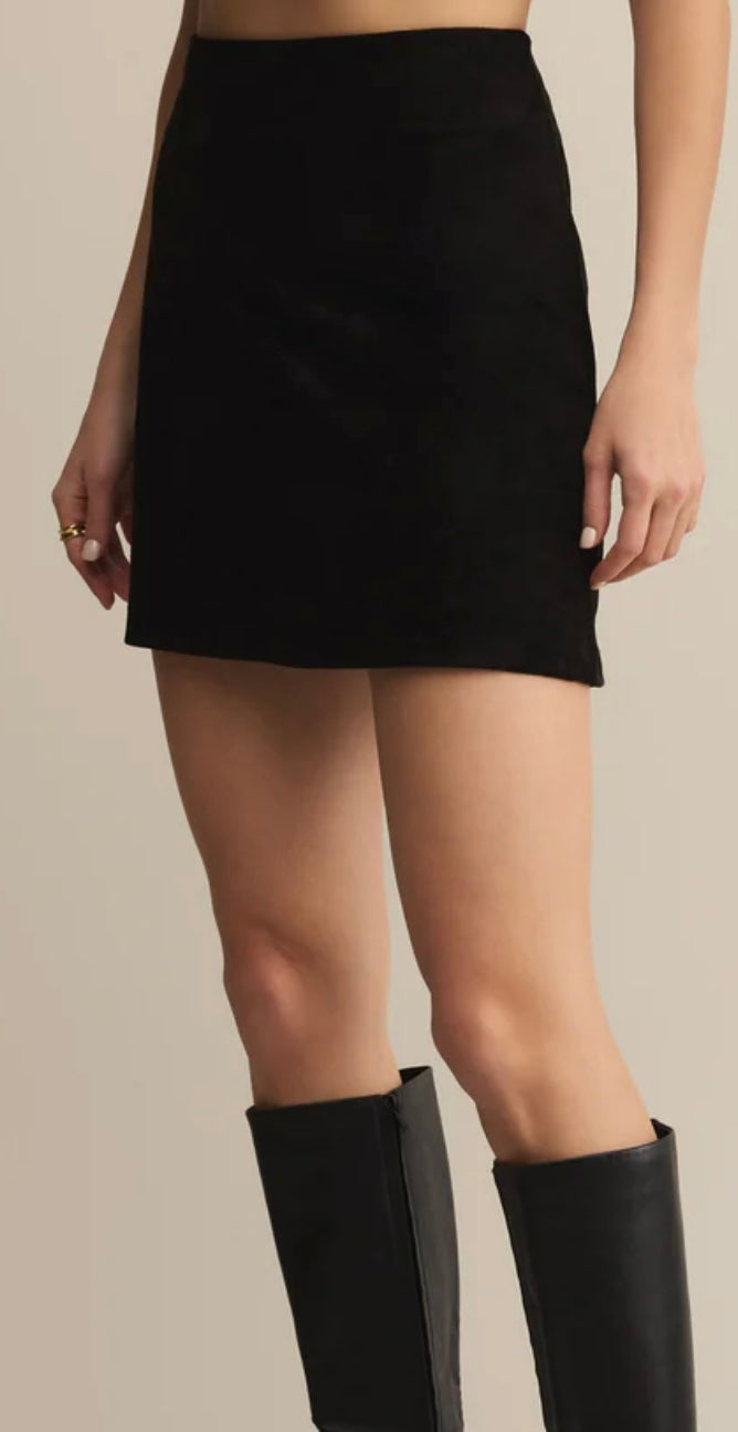 Z Supply Ciera Suede Mini Skort