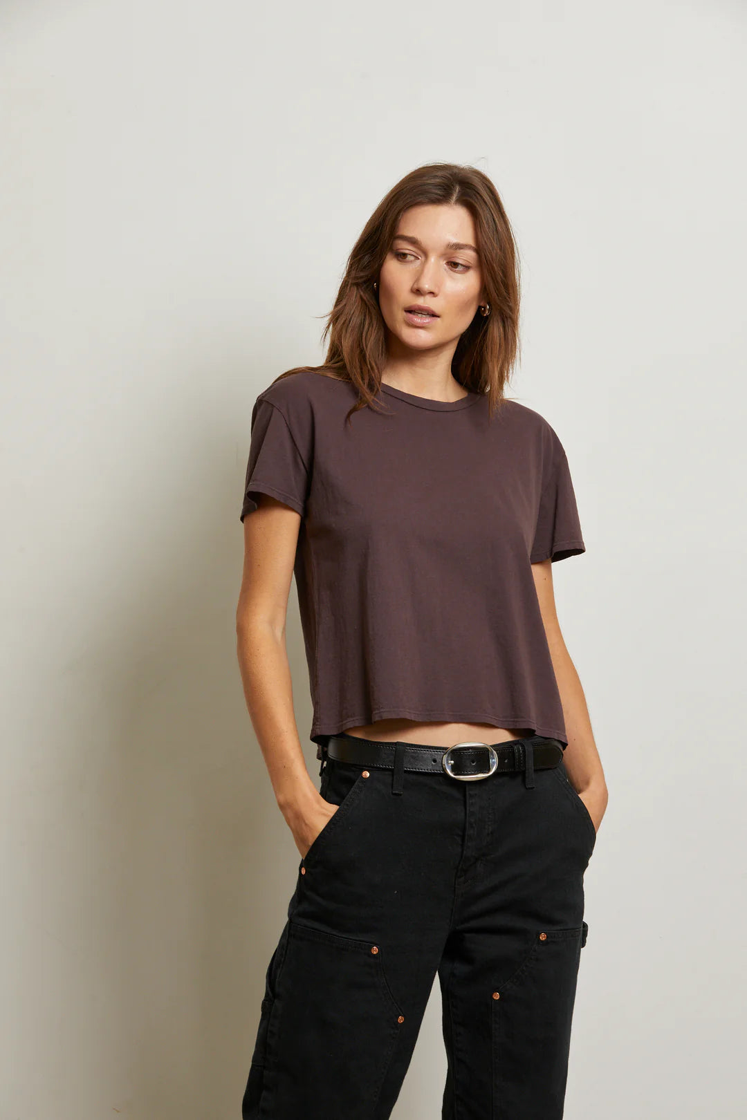 Perfect White Tee Harley Boxy Crew