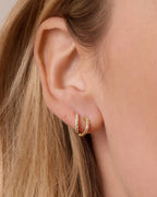 Gorjana Shimmer Double Huggie