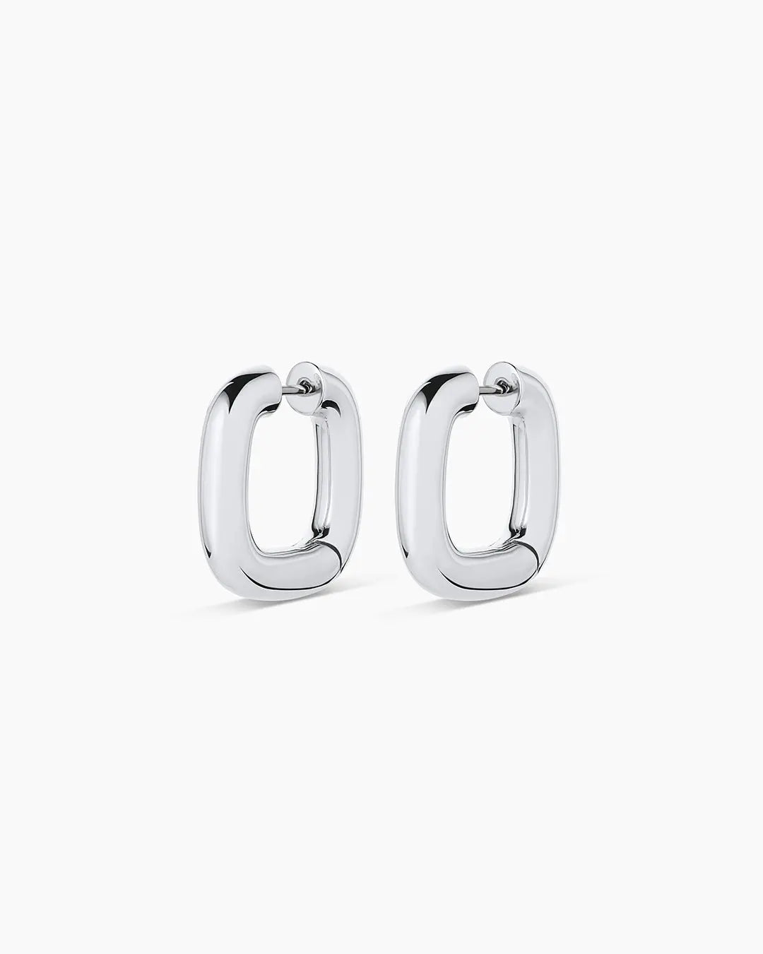 Gorjana Charlie Hoops Silver