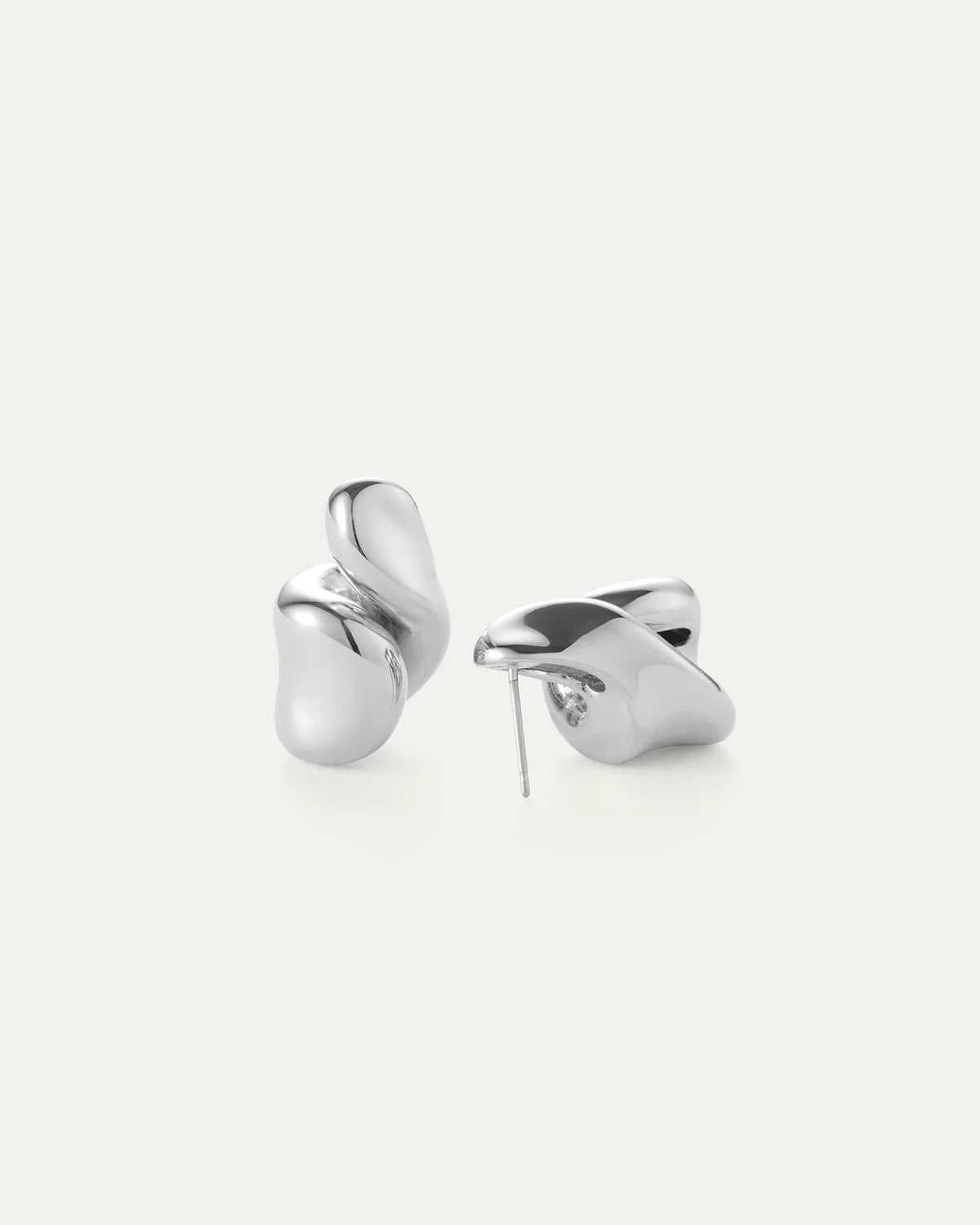 Jenny Bird Estelle Earrings Silver