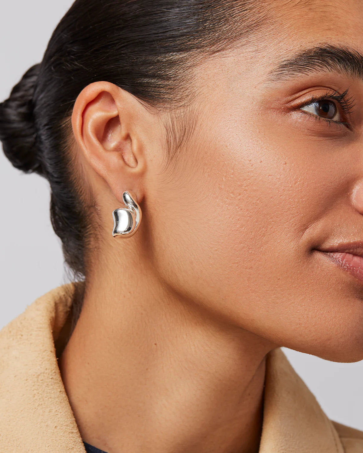 Jenny Bird Estelle Earrings Silver