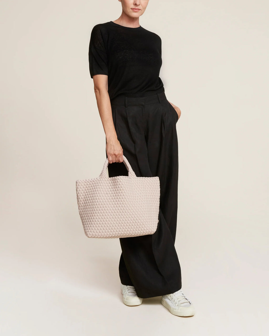 Naghedi: St. Barths Medium Tote Shell Pink
