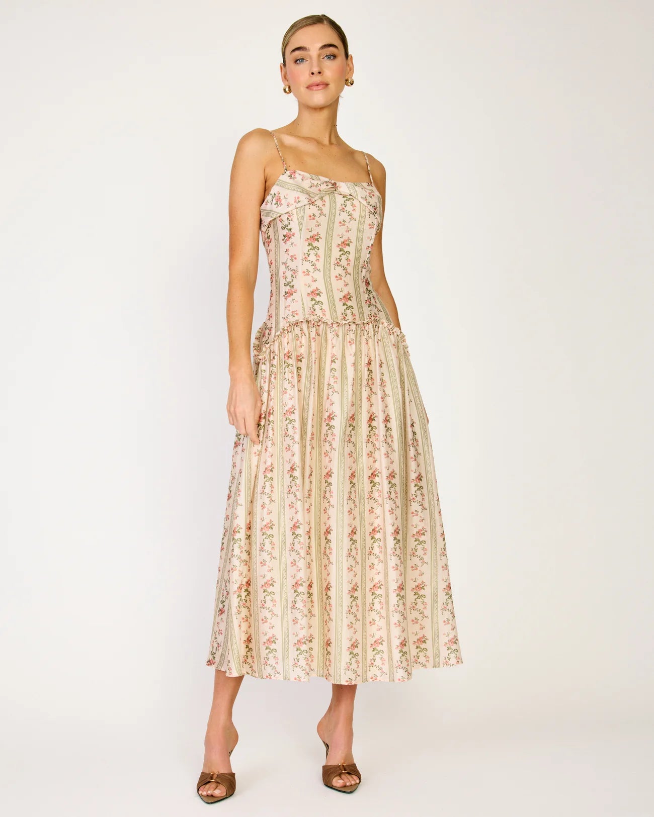 Line & Dot Whitney Maxi Dress