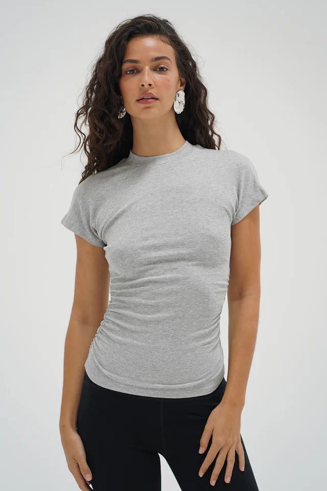 LNA Dani Short Sleeve Top