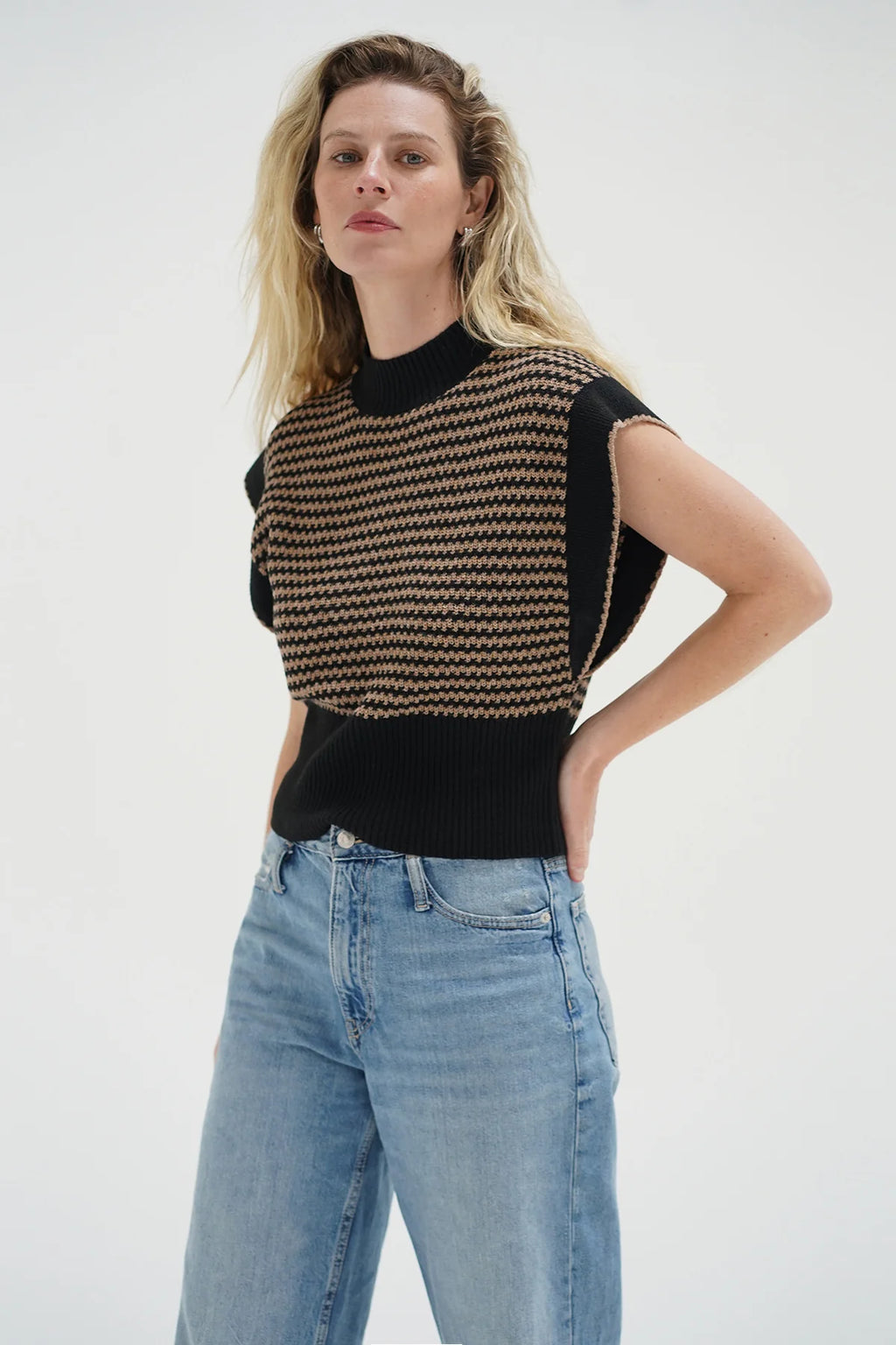 LNA Ellisa Sleeveless Sweater