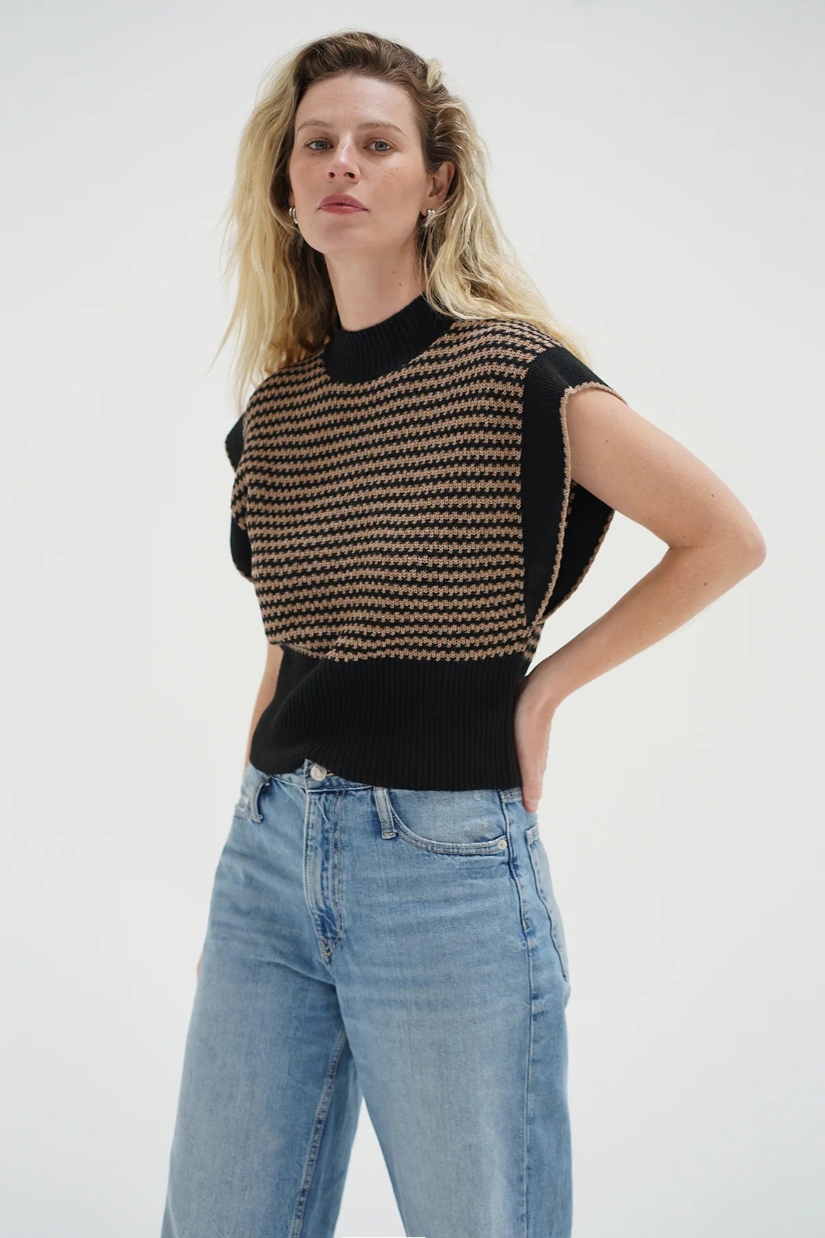 LNA Ellisa Sleeveless Sweater