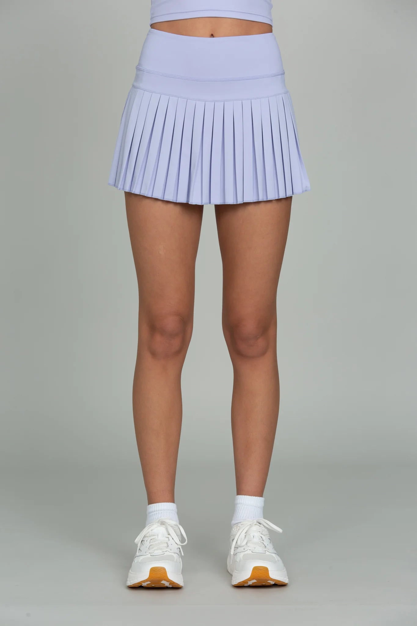 Gold Hinge Pleated Tennis Skirt