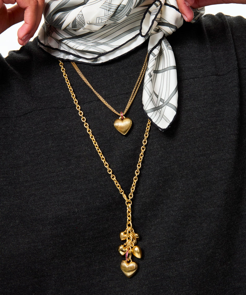 Roxanne Assoulin Family of Hearts Pendant