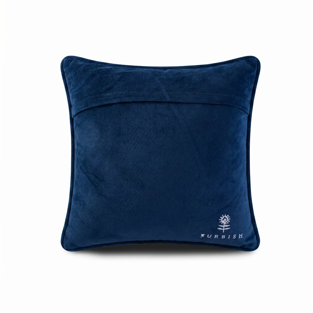 Furbish Needlepoint Pillow My Monkeys