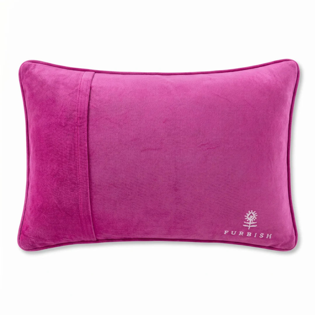 Furbish Needlepoint Pillow Not My Monkeys