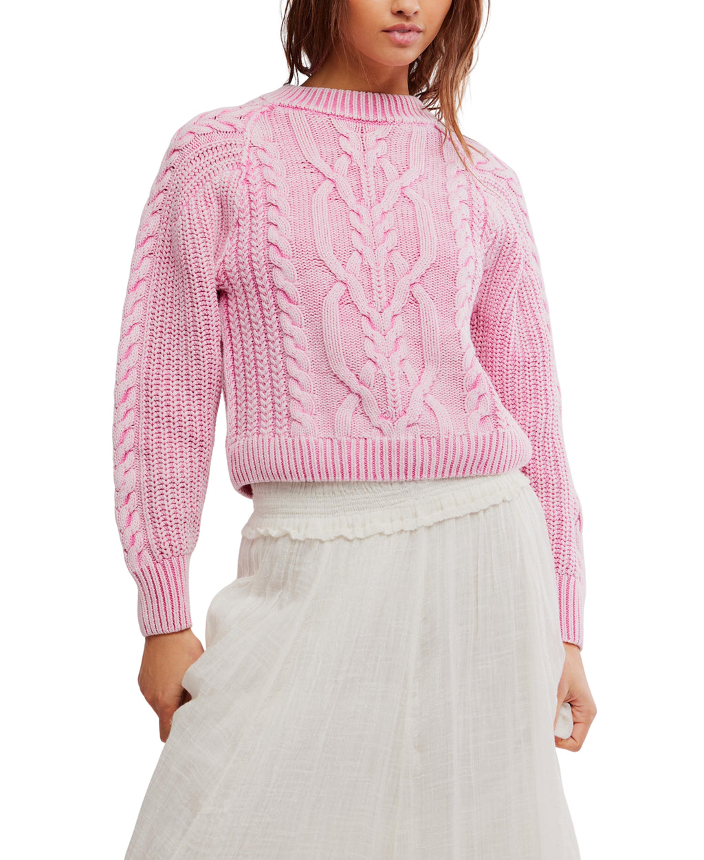 Free People: Frankie Cable Sweater