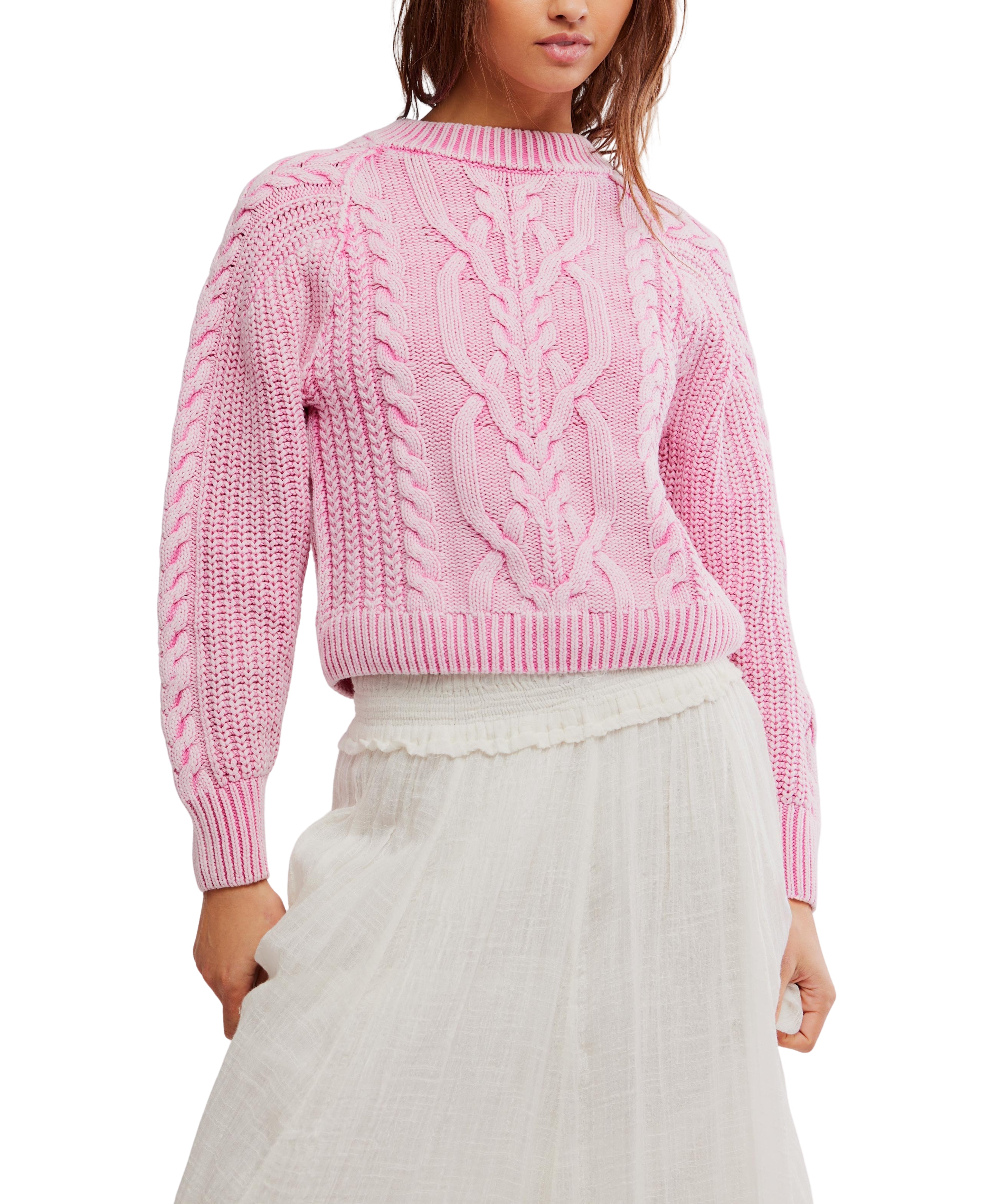 Free People: Frankie Cable Sweater