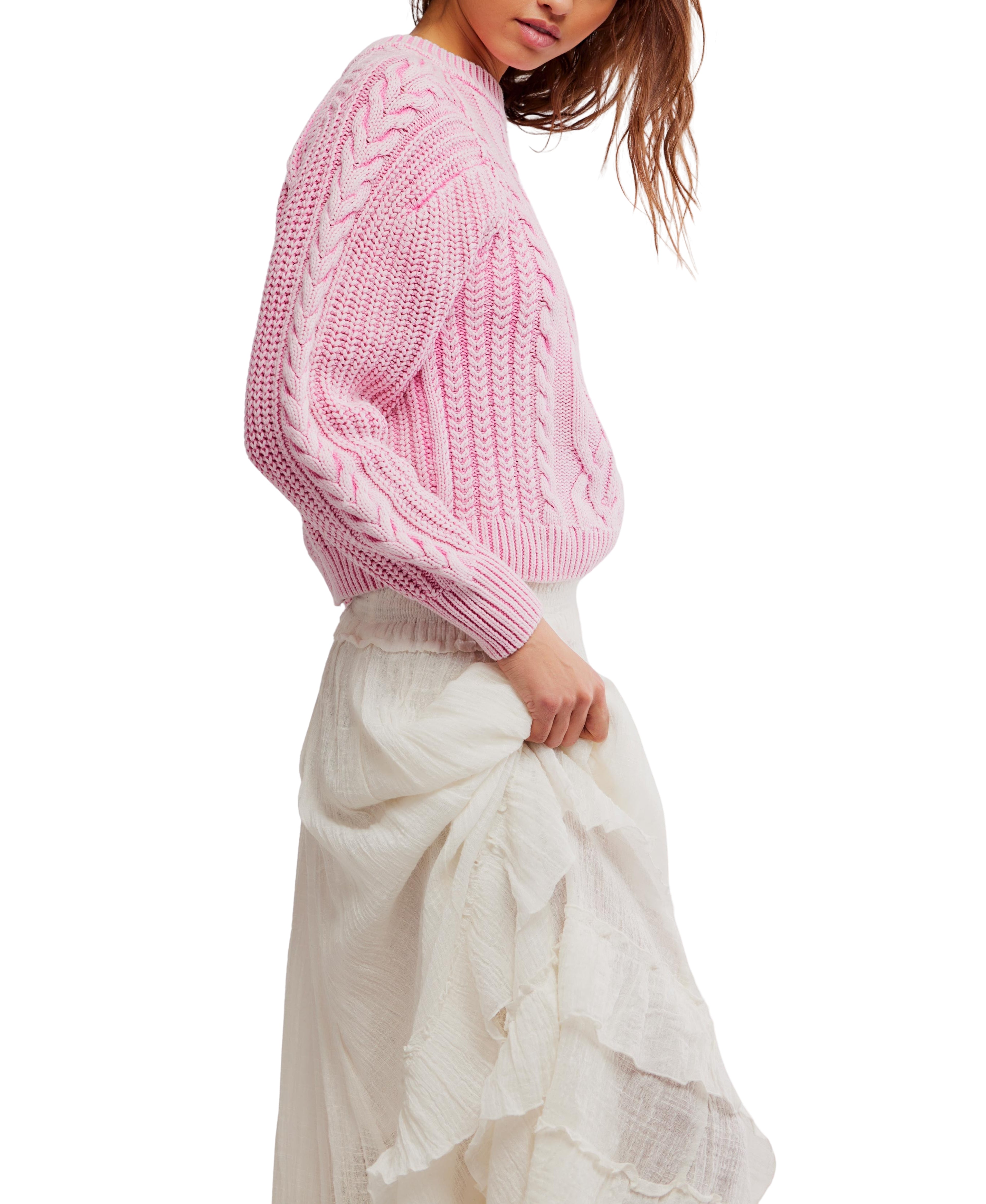 Free People: Frankie Cable Sweater