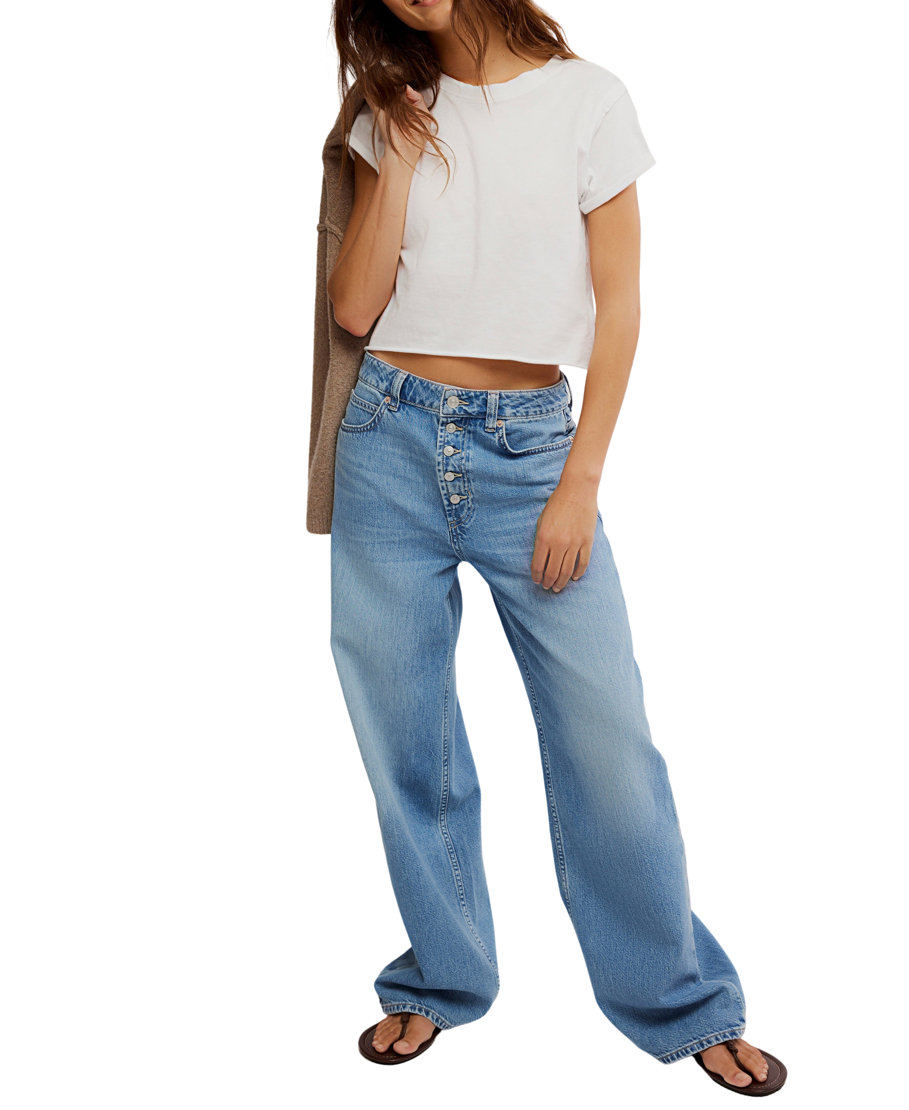 Free People Nia BF Jean
