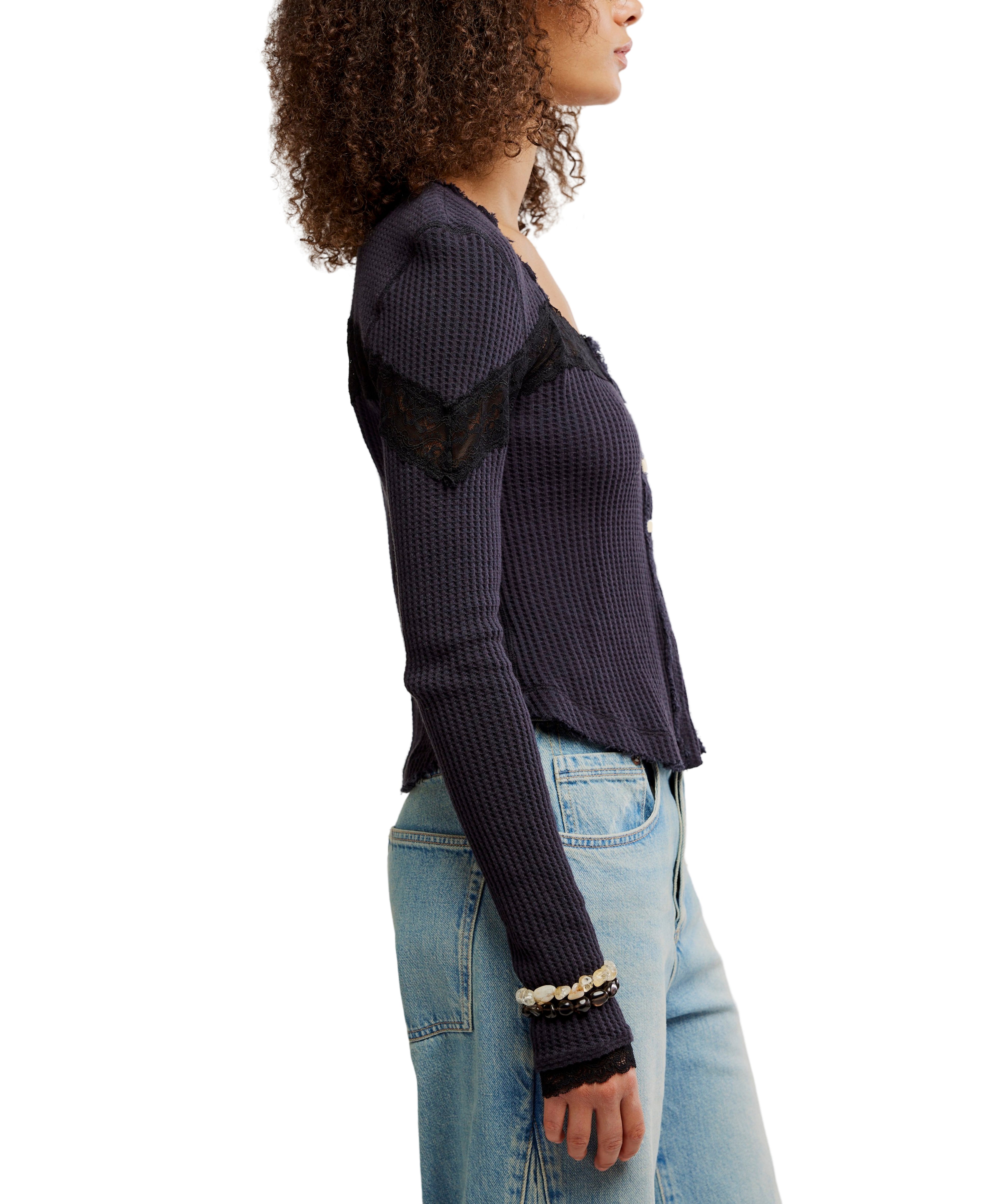 Free People Lets Party Cardi