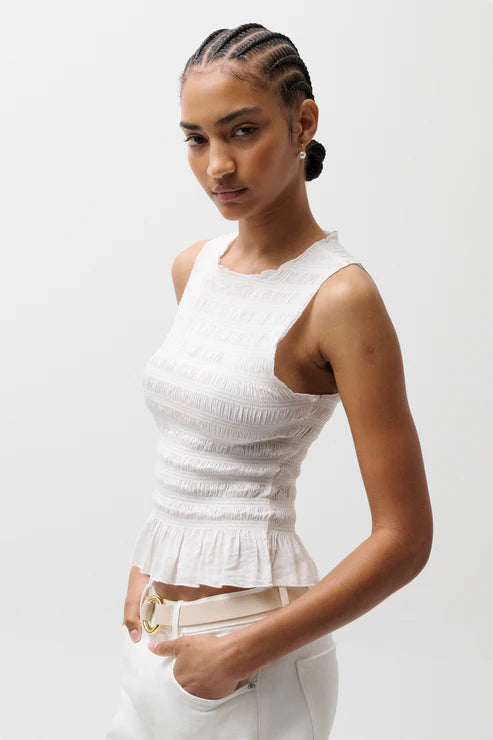 Pistola Phoebe Smocked Tank