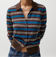 Pistola Lyvia LS Merino Polo Cardigan