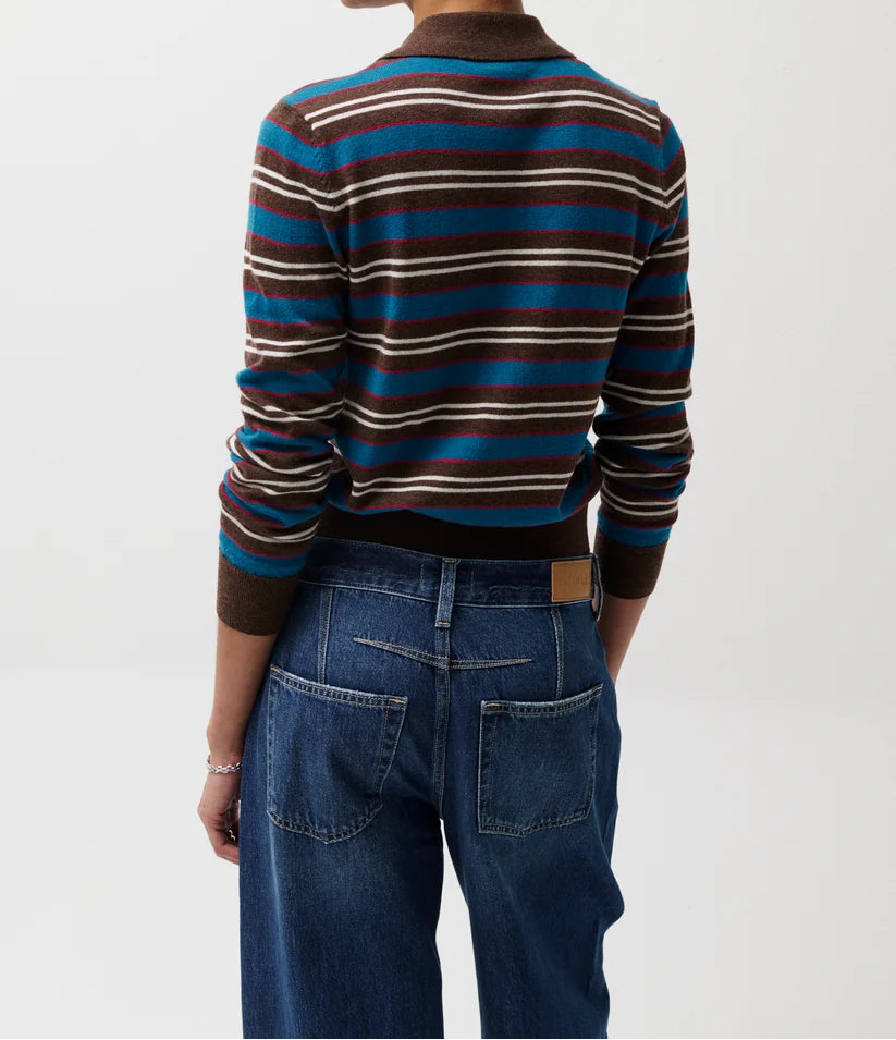 Pistola Lyvia LS Merino Polo Cardigan