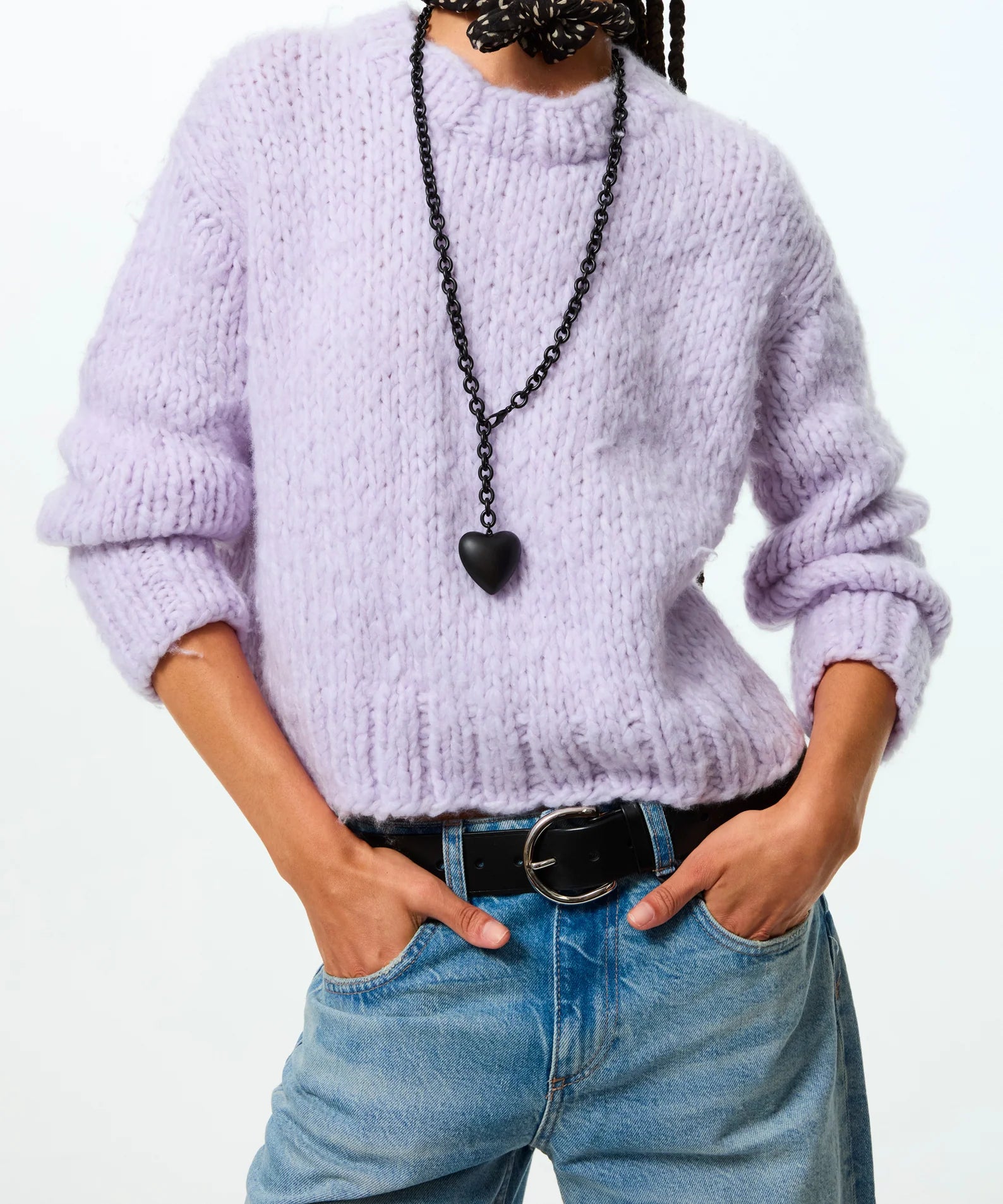 Roxanne Assoulin Puffy Heart Necklace