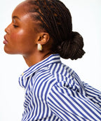 Roxanne Assoulin The Ribbed Earring Gold