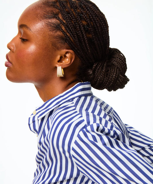 Roxanne Assoulin The Ribbed Earring Gold