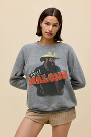 Daydreamer Post Malone Posty Leanin Raglan Sweat