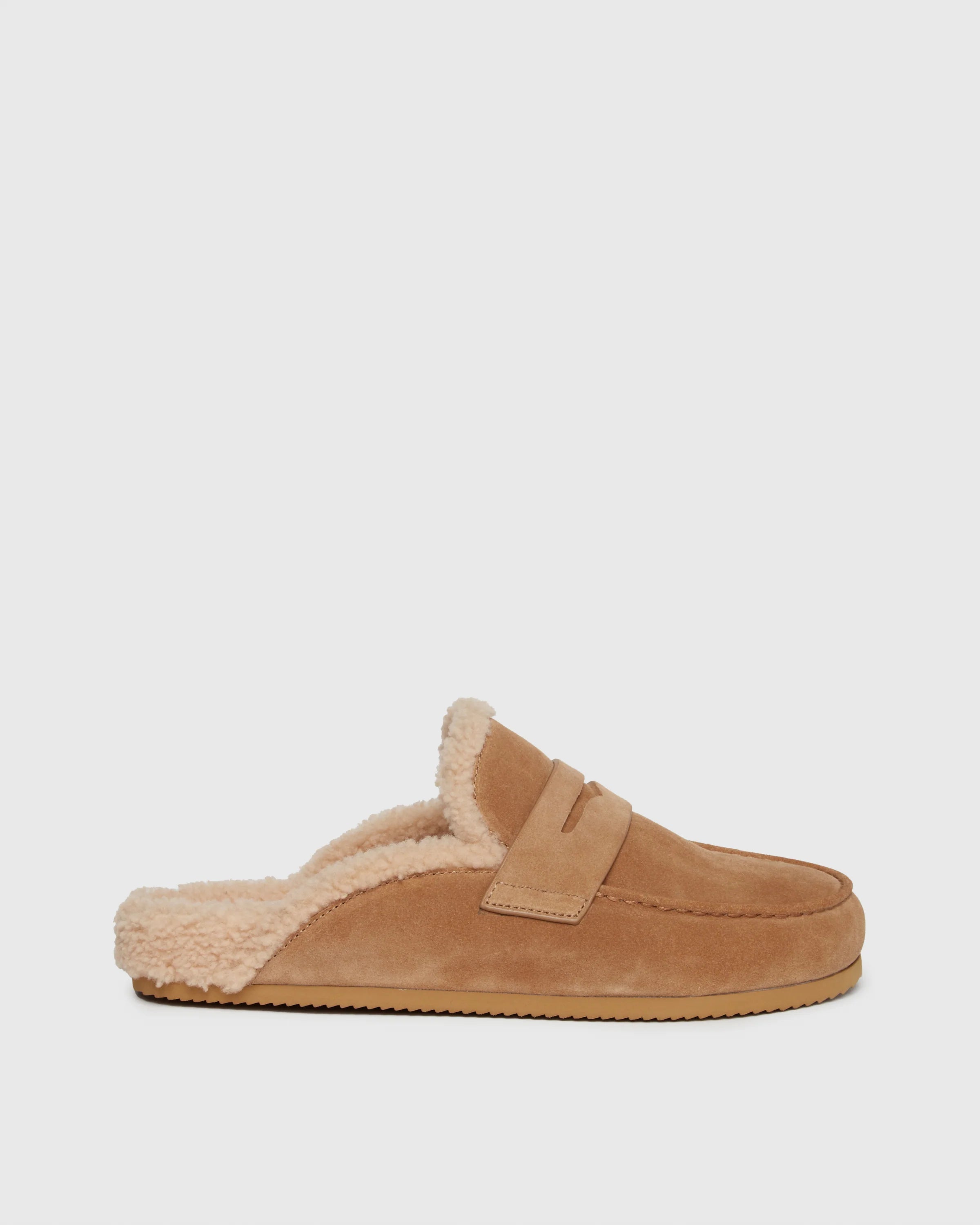 Paige Wynn Shearling Flat