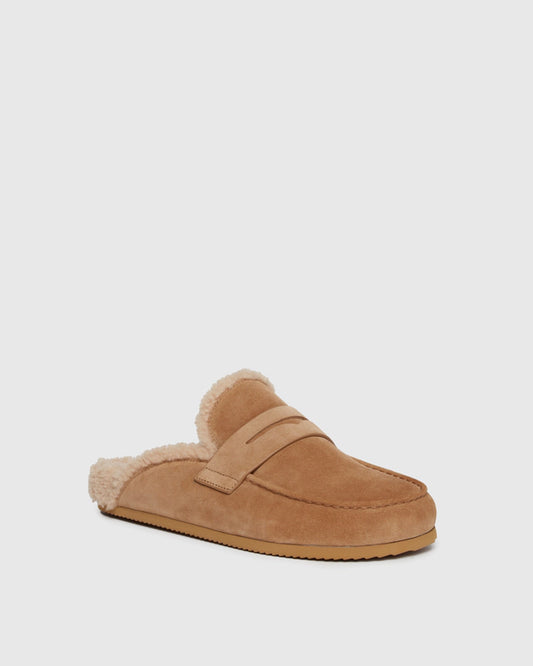 Paige Wynn Shearling Flat