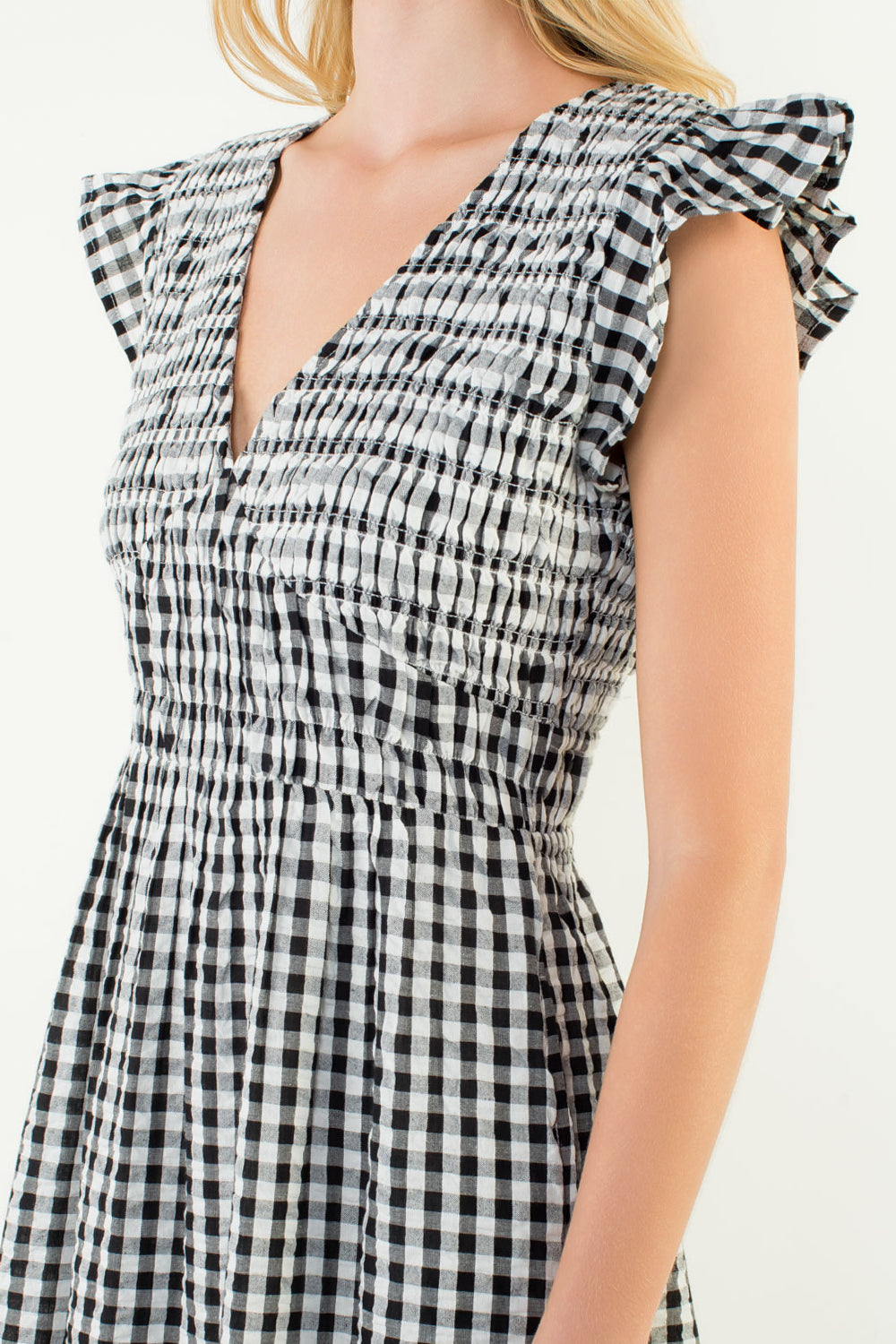 THML Gingham Dress