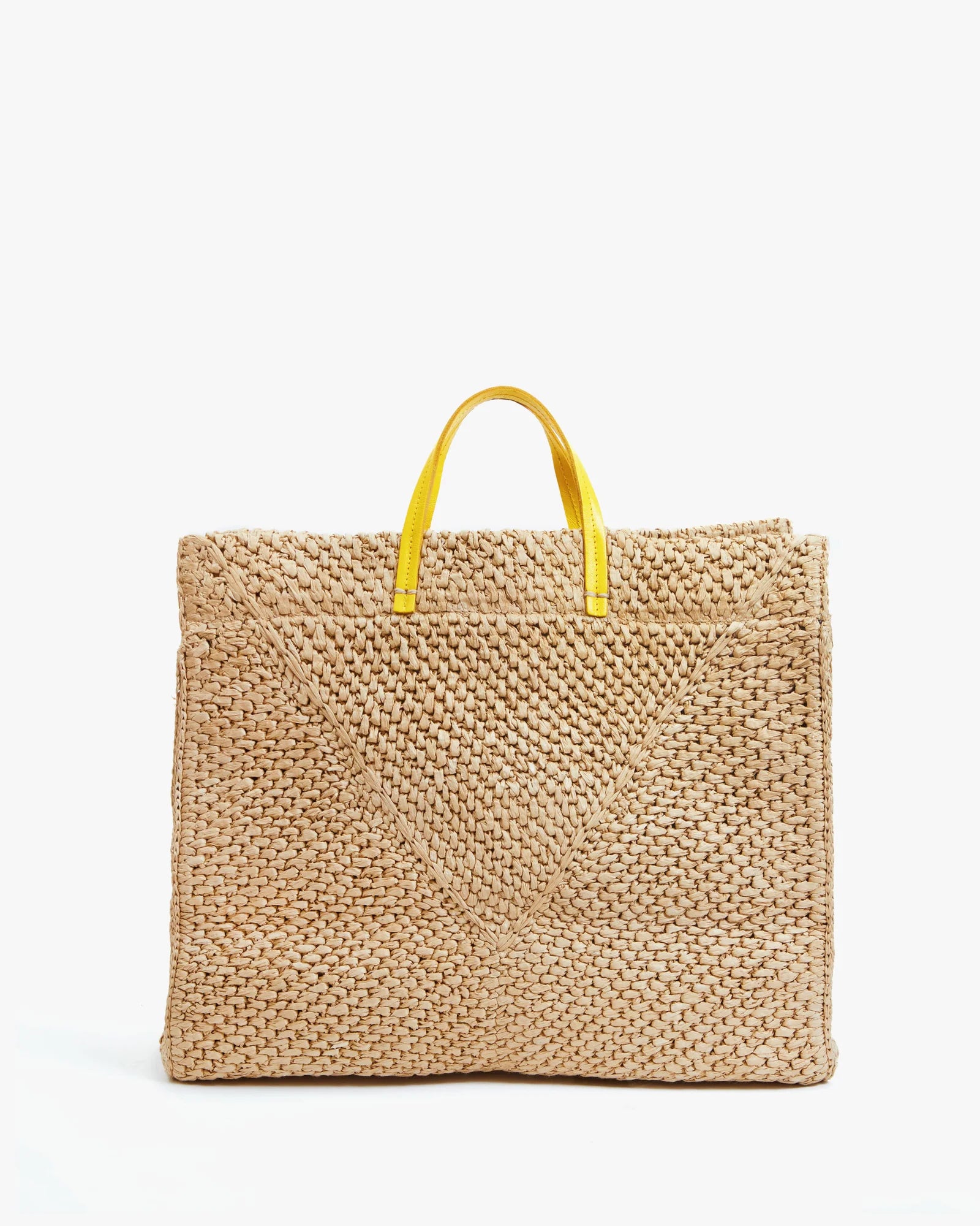 Clare V Summer Simple Tote Raffia Dune