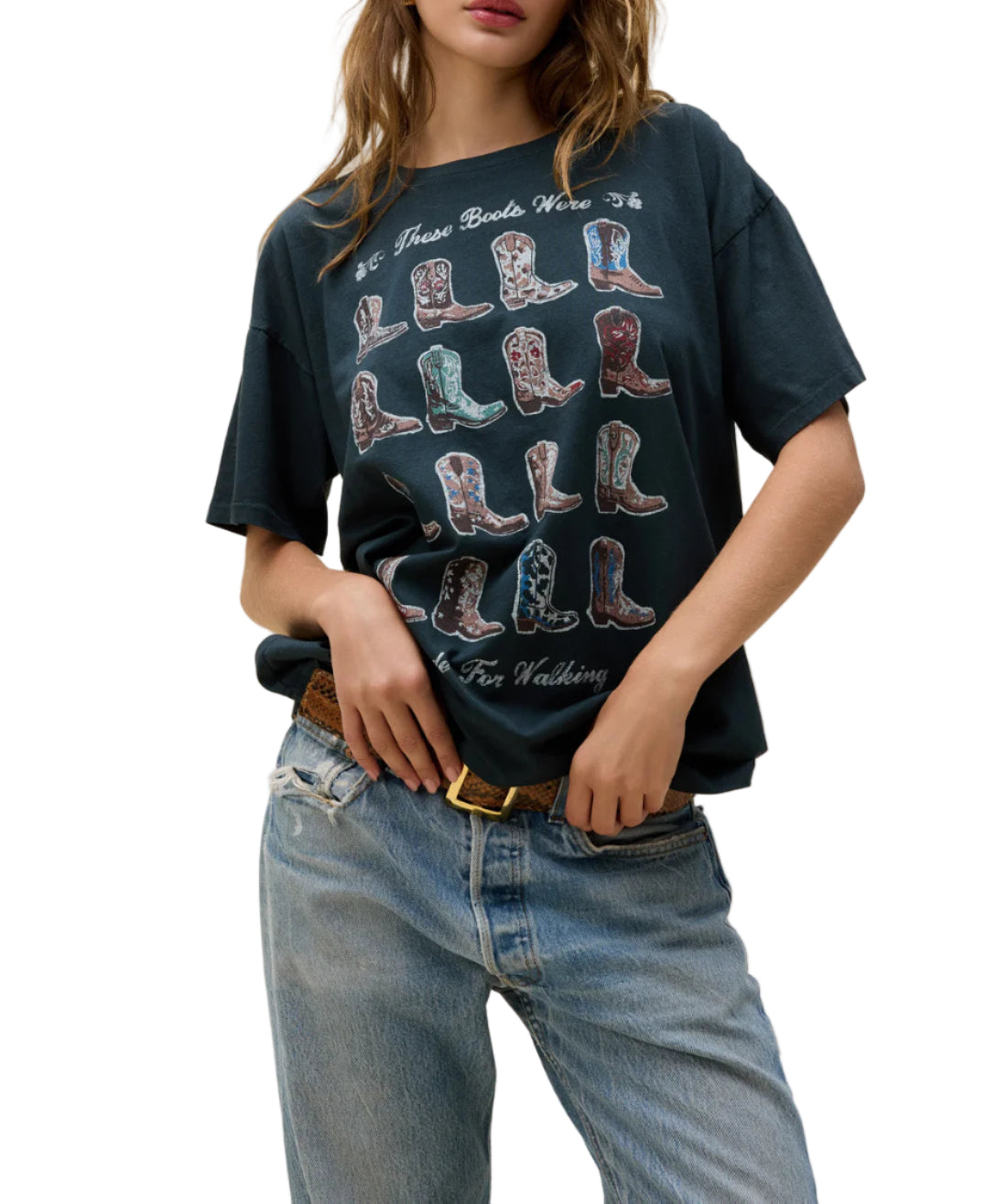 Daydreamer Boots For Walking Merch Tee