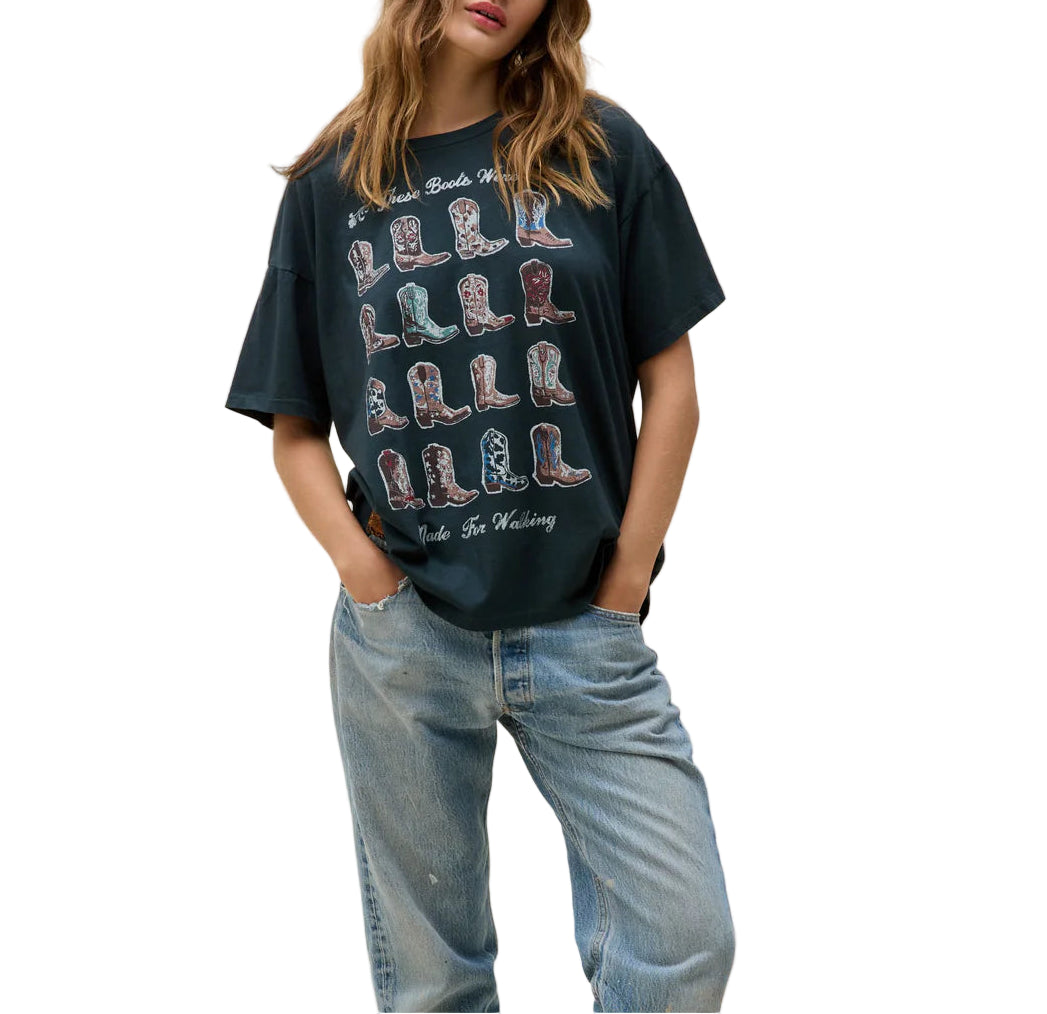 Daydreamer Boots For Walking Merch Tee