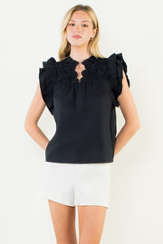 THML Flutter Sleeve Top