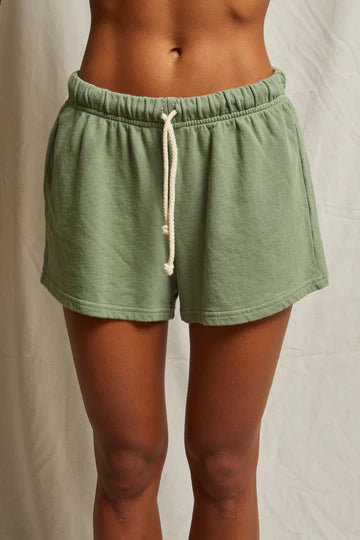 Perfect White Tee: Layla SweatShorts