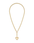 Roxanne Assoulin Mini Puffy Heart Short Necklace