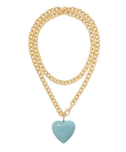 Roxanne Assoulin Puffy Heart Necklace