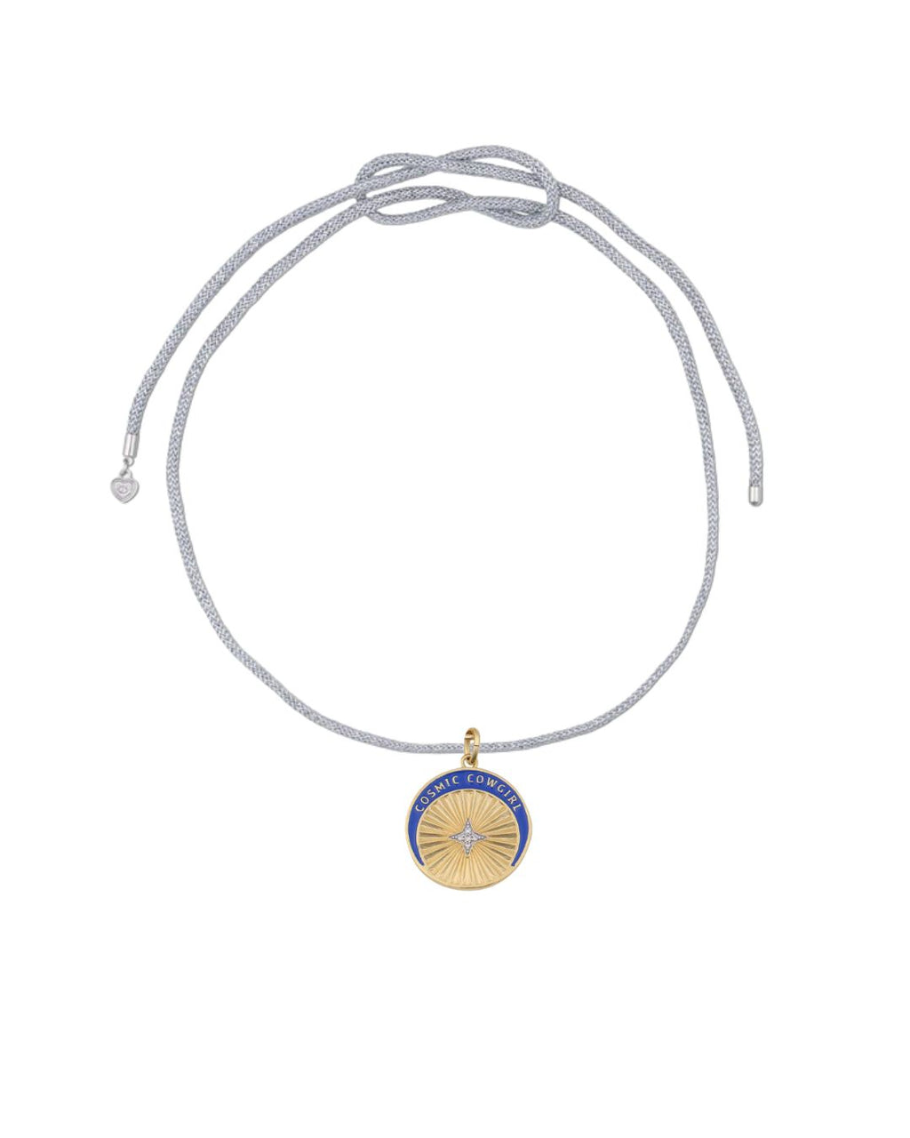 Hart Silver Cord w Cosmic Cowgirl Charm