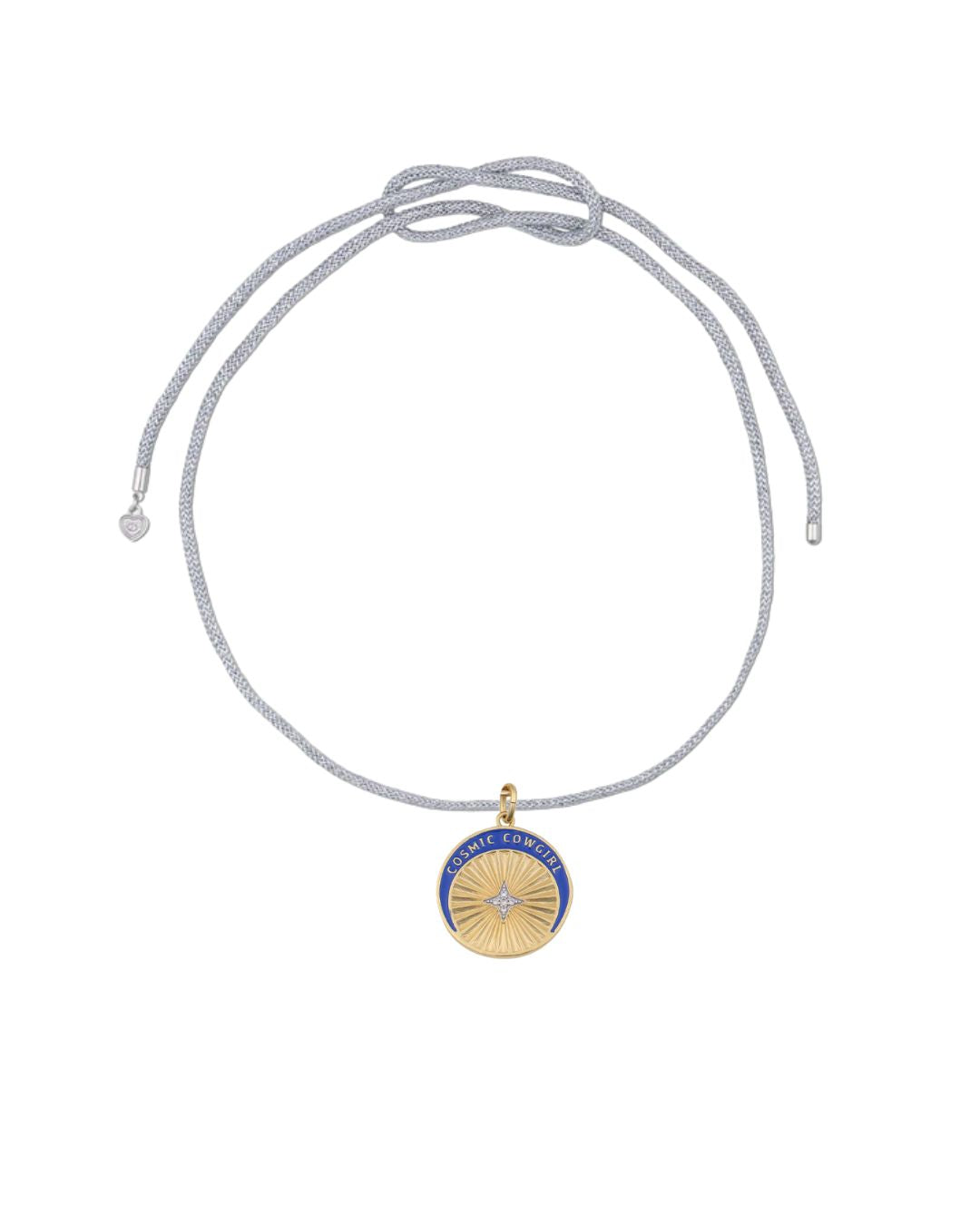 Hart Silver Cord w Cosmic Cowgirl Charm