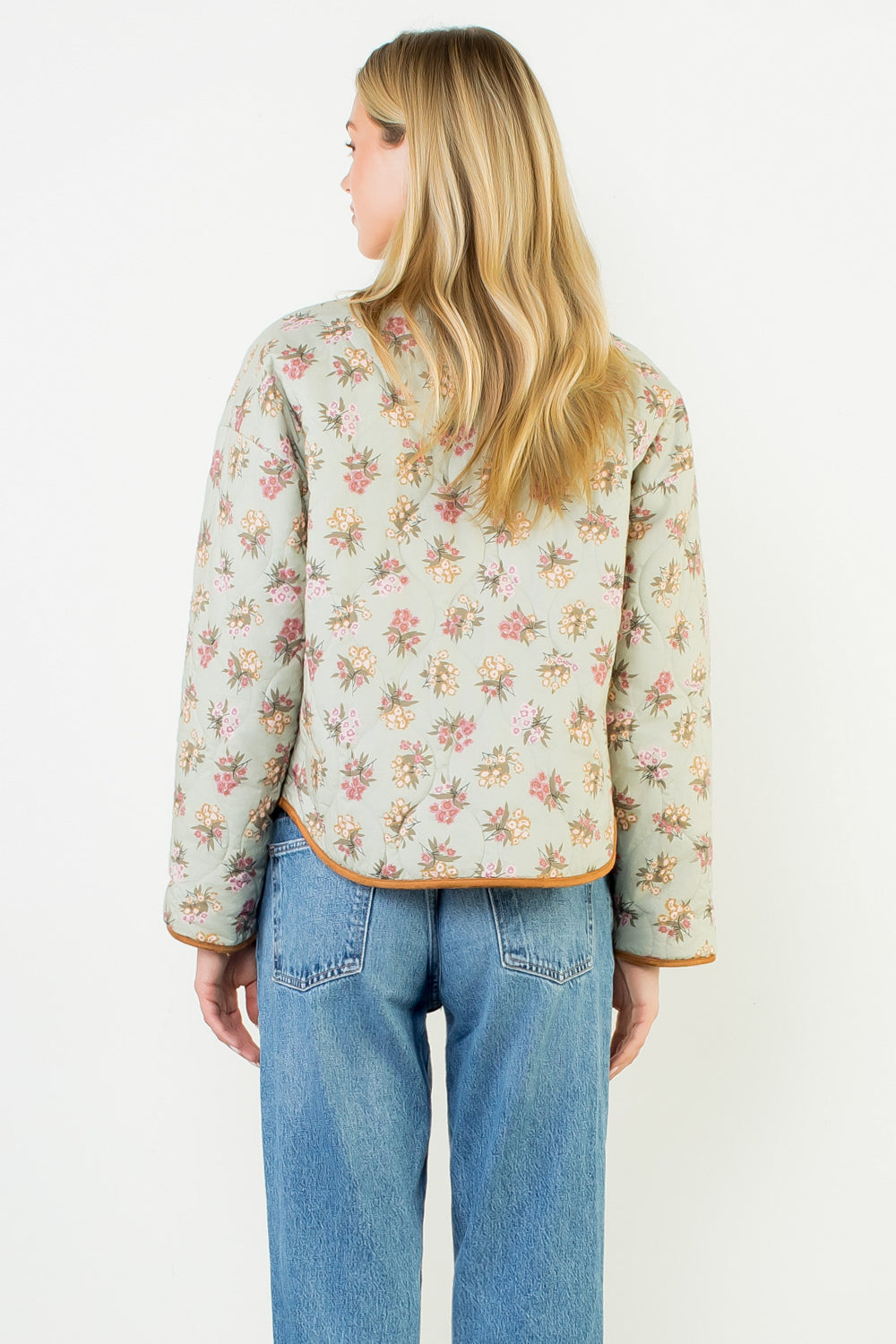 THML Floral Quilted Jacket